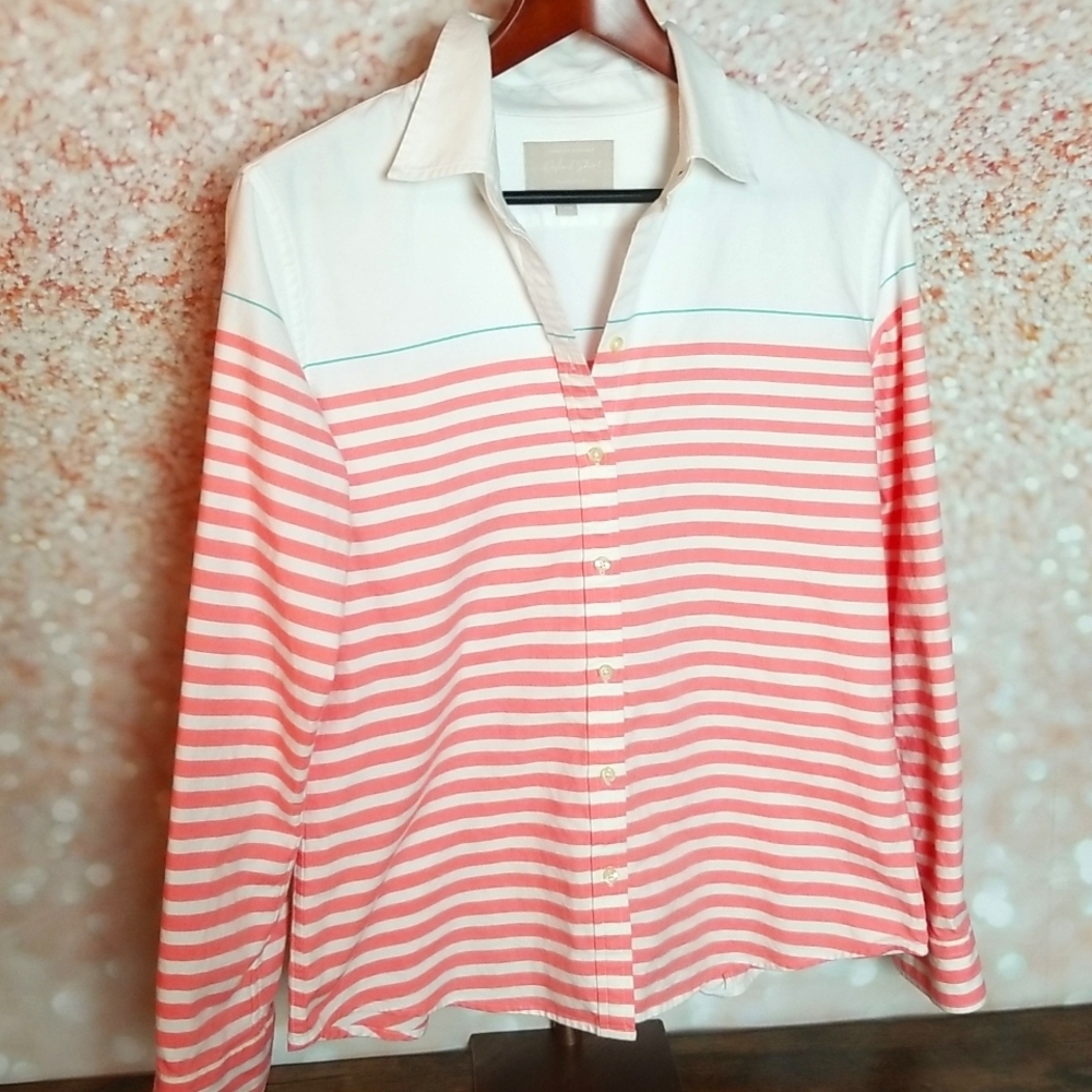 Banana Republic | Striped Oxford Shirt​